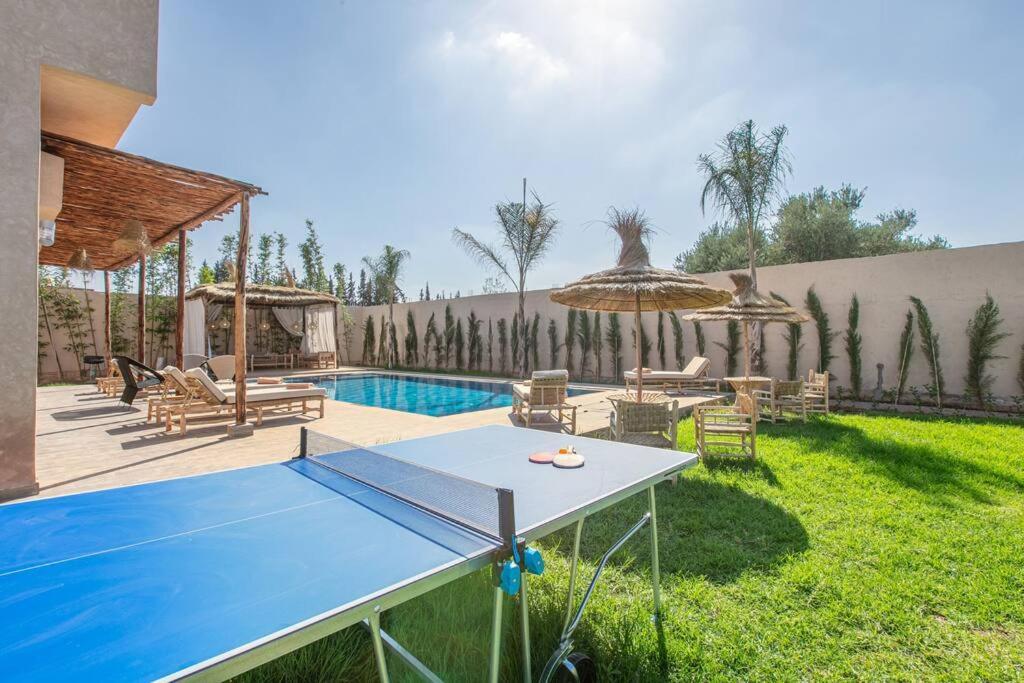 Villa Leila,Piscine , Grand Jardin, Jeux , Cuisiniere 마라케시 외부 사진
